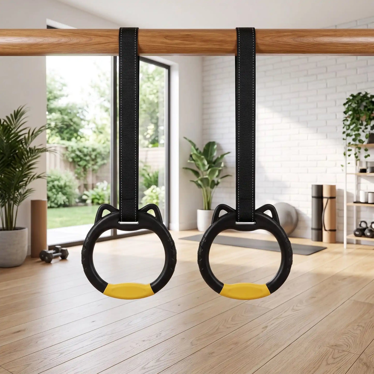Anneaux gymnastique