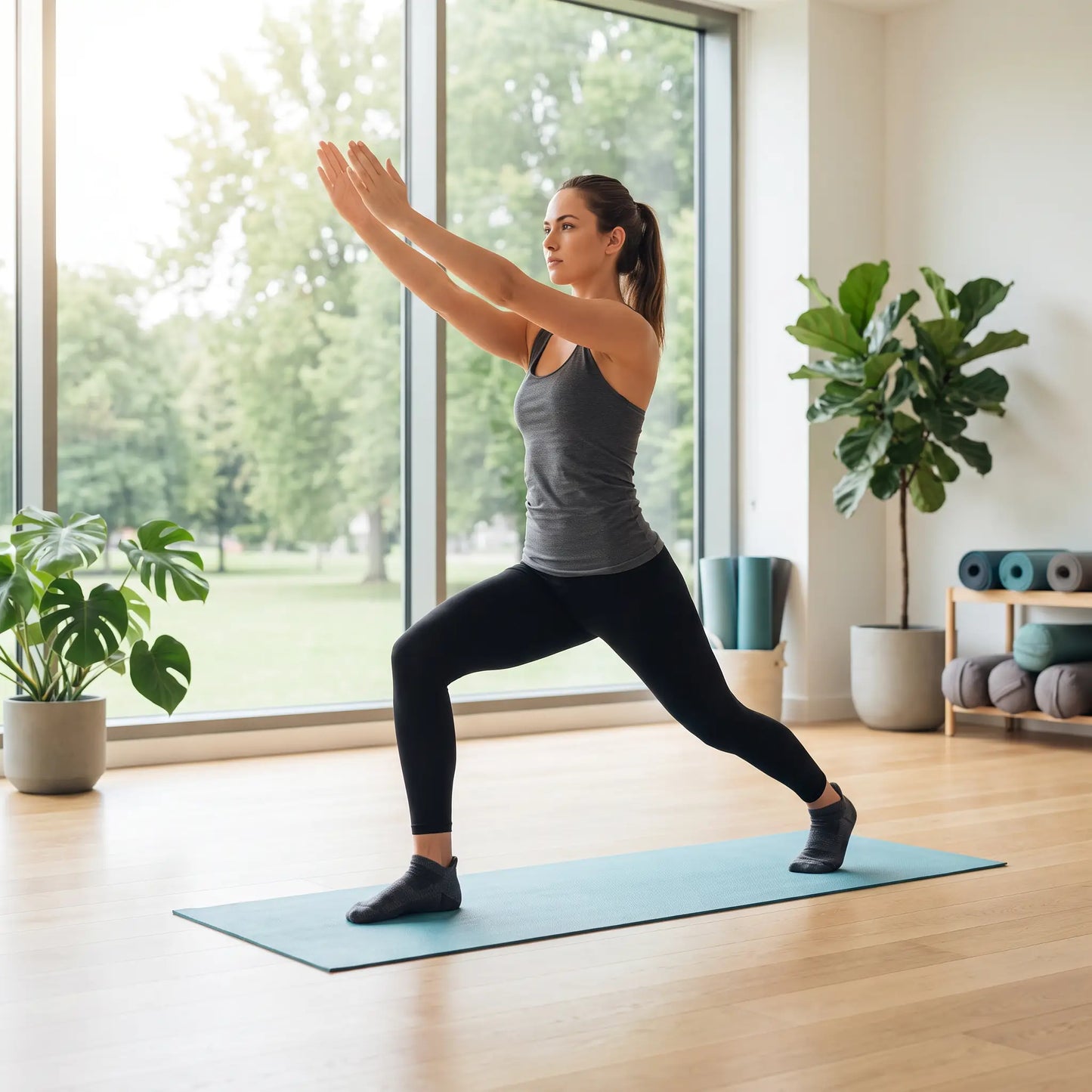 Yoga chaussettes antidérapantes | Stabilité